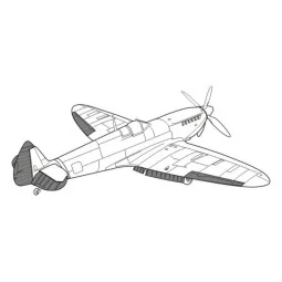 Spitfire Mk.IX Exterior Set - CMK 129-4104