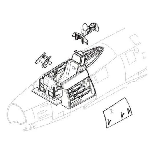F-86 Sabre Interior - CMK 129-4145