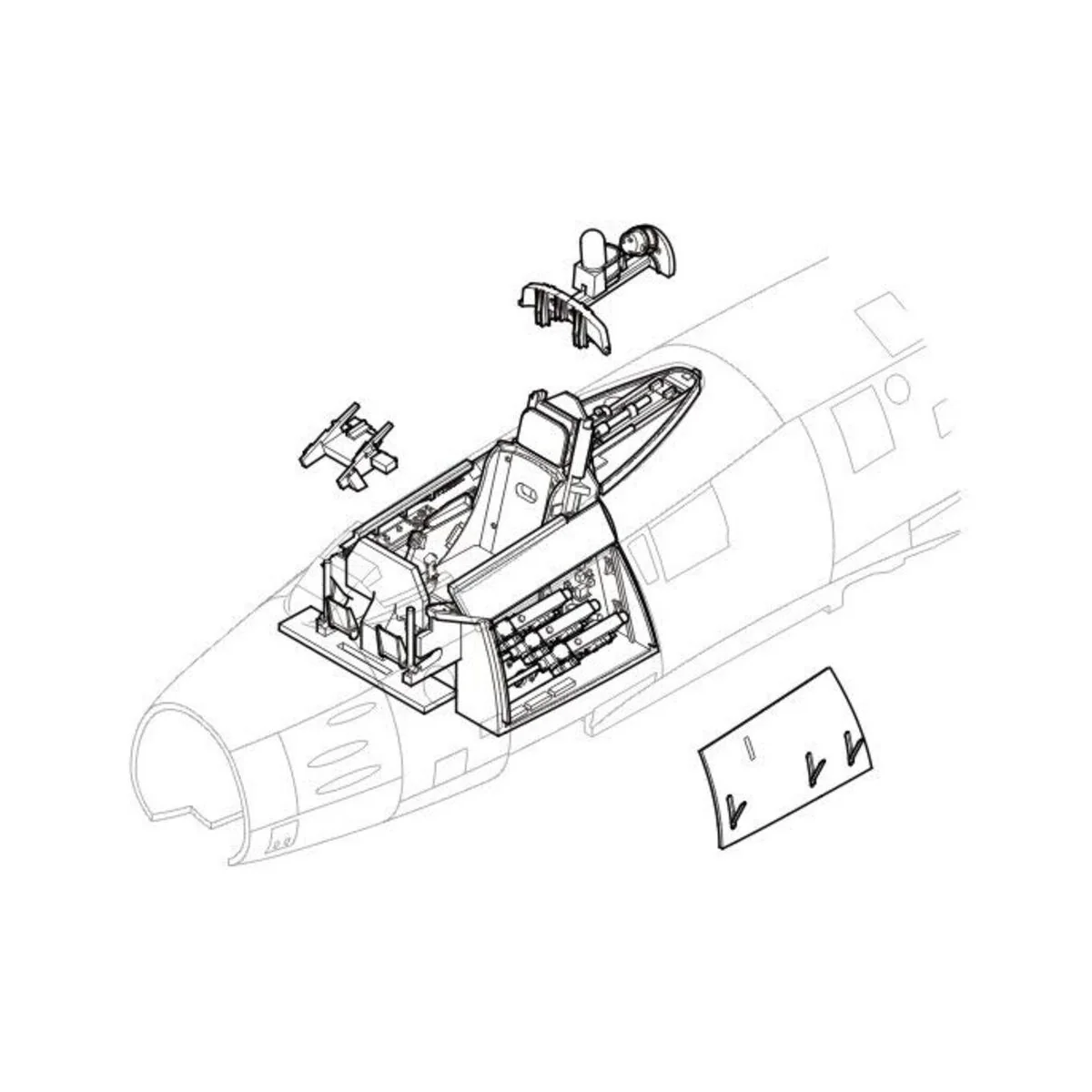 F-86 Sabre Interior - CMK 129-4145
