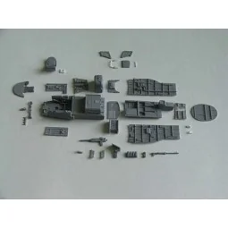 Ki-45 Toryu interior für Hasegawa Bausatz, 1/48 - CMK 129-4206