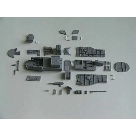 Ki-45 Toryu interior für Hasegawa Bausatz, 1/48 - CMK 129-4206