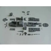 Ki-45 Toryu interior für Hasegawa Bausatz - CMK 129-4206