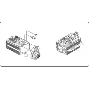 Napier Sabre Mk. II British engine - CMK 129-4215