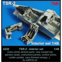 TSR-2 Interior Set für Airfix Bausatz - CMK 129-4220