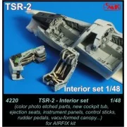 TSR-2 Interior Set für Airfix Bausatz - CMK 129-4220