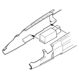 TSR-2 Nose Undercarriage bay für Airfix Bausatz - CMK 129-4222