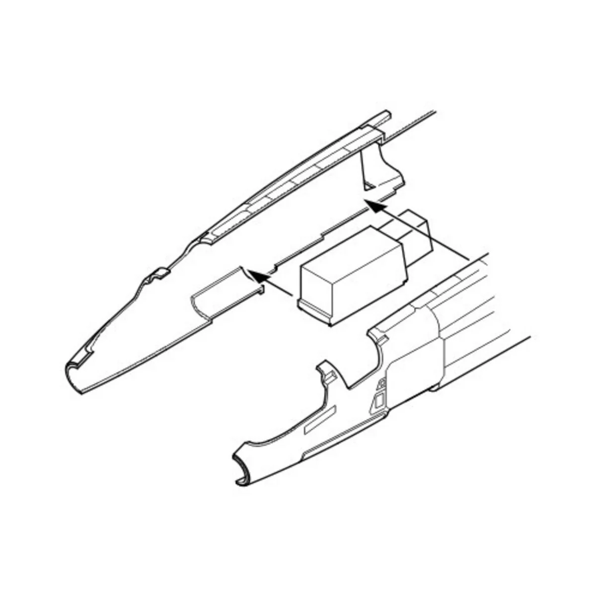 TSR-2 Nose Undercarriage bay für Airfix Bausatz - CMK 129-4222