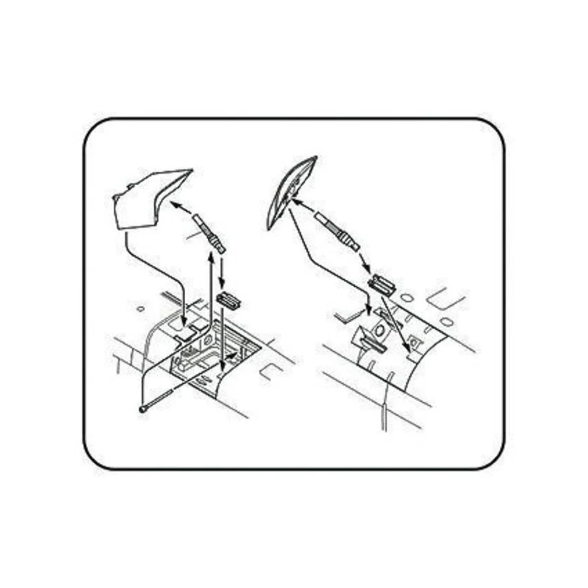 TSR-2 Airbrakes Set für Airfix Bausatz, 1/48 - CMK 129-4225