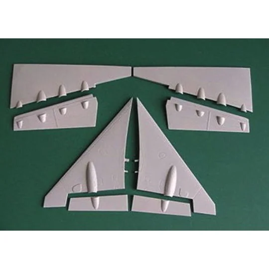 TSR-2 Control Surfaces Set für Airfix Bausatz, 1/48 - CMK 129-4228 TSR-2 Control Surfaces Set für Airfix Bausatz, 1/48 - CMK 129-4228