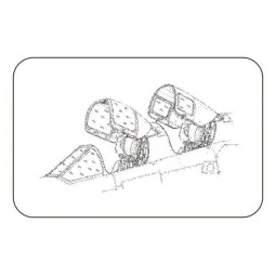 TSR-2 Correction Set Pilots Canopy für Airfix Bausatz - CMK 129-4233