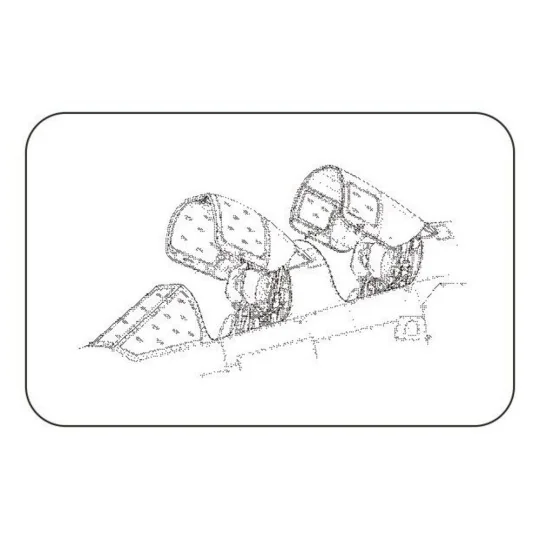 TSR-2 Correction Set Pilots Canopy für Airfix Bausatz - CMK 129-4233