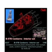 Martin B-57B Canberra - interior set AIR - CMK 129-4237