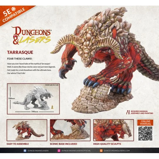 Dungeons & Lasers Miniatures: TARRASQUE - Archon Studio DNL0061