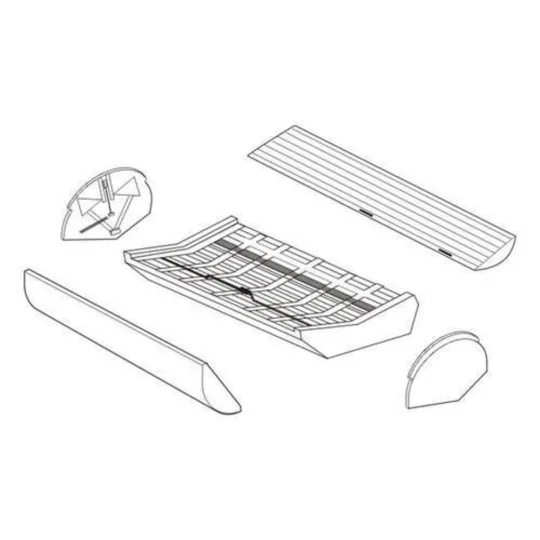 Canberra PR Mk.9 Bomb bay (Air) GB WWII, 1/48 - CMK 129-4255