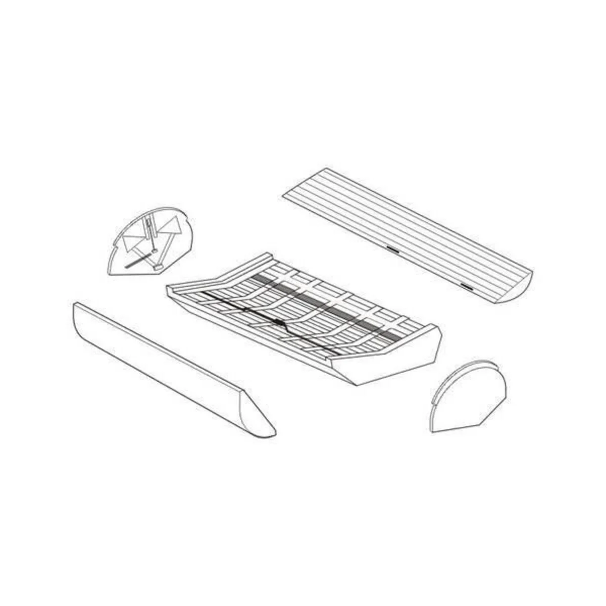 Canberra PR Mk.9 Bomb bay (Air) GB WWII - CMK 129-4255