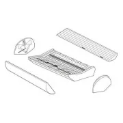 Canberra PR Mk.9 Bomb bay (Air) GB WWII - CMK 129-4255