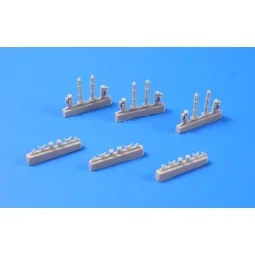 US M134 Minigum six-barrel Gatling 6 pcs - CMK 129-4279