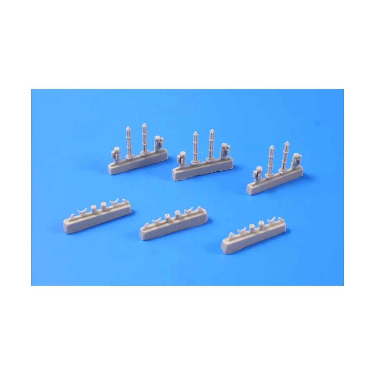 US M134 Minigum six-barrel Gatling 6 pcs, 1/48 - CMK 129-4279 US M134 Minigum six-barrel Gatling 6 pcs, 1/48 - CMK 129-4279