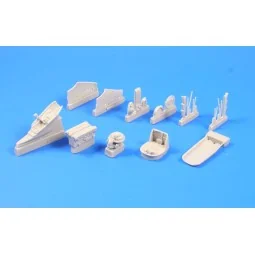 Spitfire Mk.Vb Trop Engine set, 1/48 - CMK 129-4283