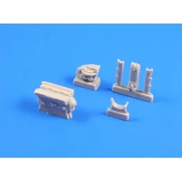 Merlin Mk.66 WWII British aircraft engin, 1/48 - CMK 129-4288