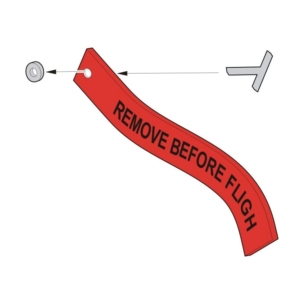 Remove Before Flight Tags (20pcs), 1/48 - CMK 129-4317 Remove Before Flight Tags (20pcs), 1/48 - CMK 129-4317