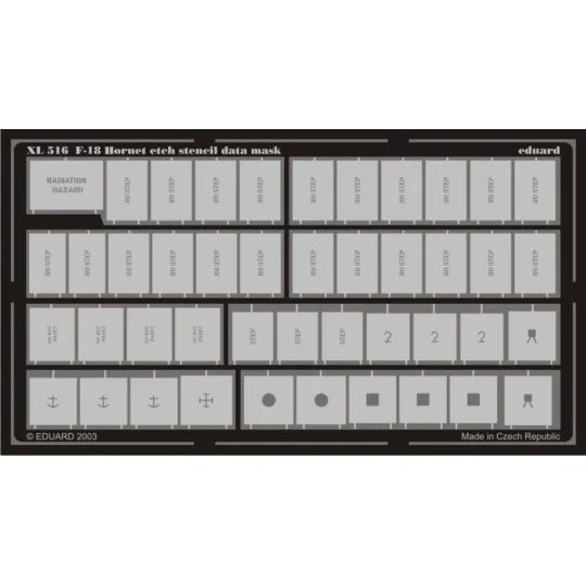 F-18 Hornet - Eduard Accessories XL516
