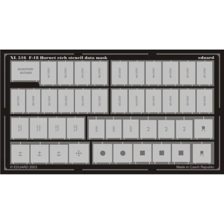 F-18 Hornet - Eduard Accessories XL516