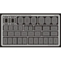 F-4 Phantom II etch stencil data mask - Eduard Accessories XL517