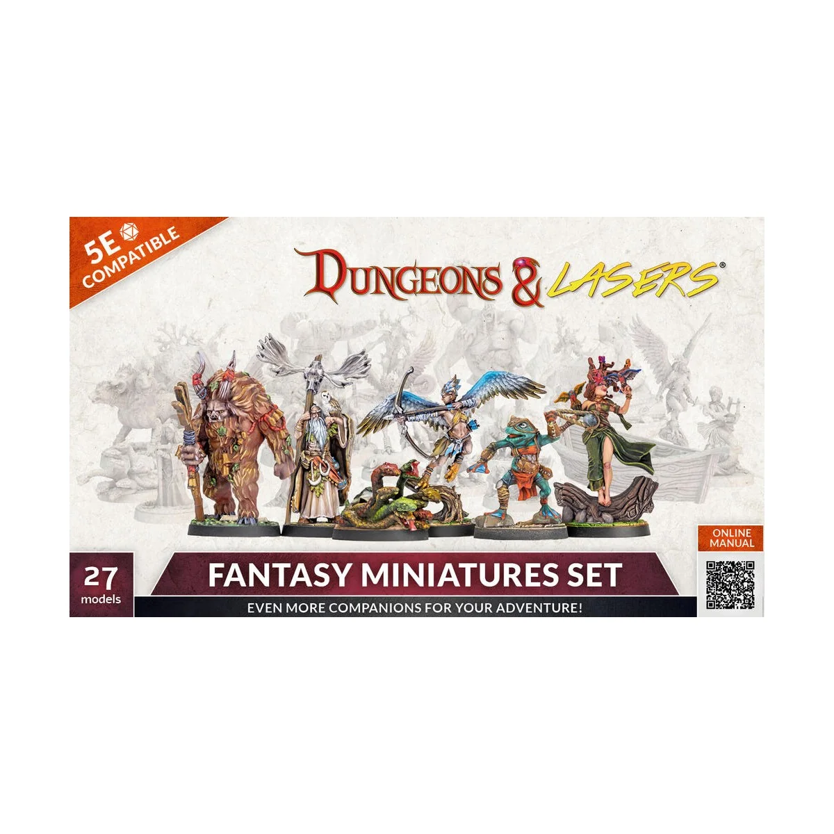 Dungeons & Lasers Miniatures: FANTASY MINIATURES SET - Archon Studi...
