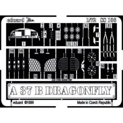 A-37 B Dragonfly, 1/72 - Eduard Accessories SS106