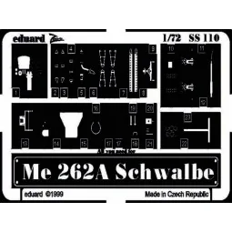 Me-262 A Schwalbe, 1/72 - Eduard Accessories SS110