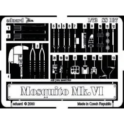 DH.98 Mosquito Mk.VI, 1/72 - Eduard Accessories SS137