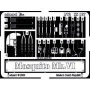 DH.98 Mosquito Mk.VI, 1/72 - Eduard Accessories SS137