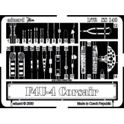 F4U-4 Corsair - Eduard Accessories SS140