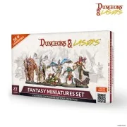 Dungeons & Lasers Miniatures: FANTASY MINIATURES SET - Archon Studi...