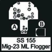 MiG-23 ML Flogger - Eduard Accessories SS155