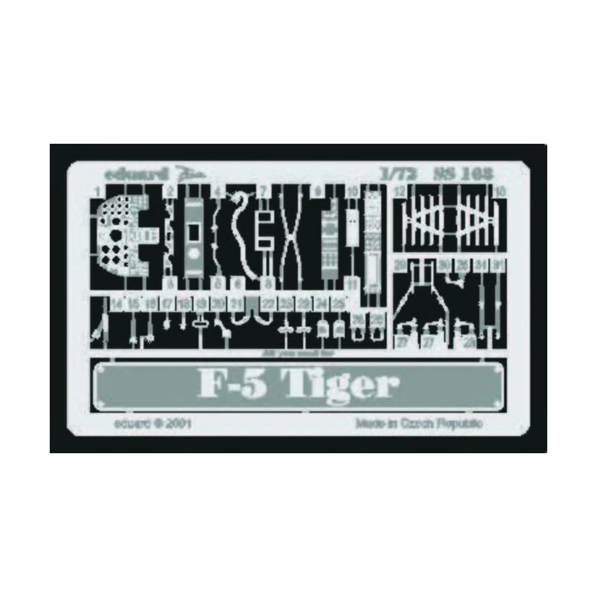 F-5E Tiger II, 1/72 - Eduard Accessories SS168