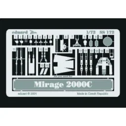 Mirage 2000C, 1/72 - Eduard Accessories SS172