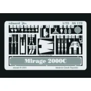 Mirage 2000C - Eduard Accessories SS172