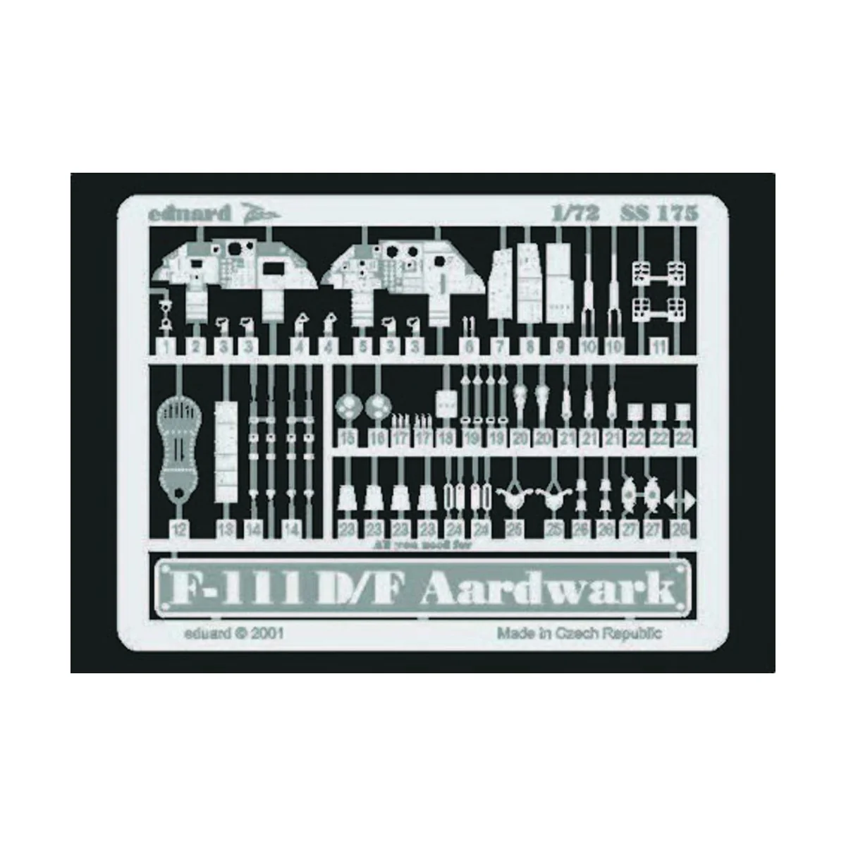 F-111D/F Aardvark - Eduard Accessories SS175