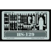 Henschel Hs-129 - Eduard Accessories SS178
