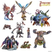 Dungeons & Lasers Miniatures: FANTASY MINIATURES SET - Archon Studi...