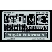 MiG-29 Fulcrum A - Eduard Accessories SS183