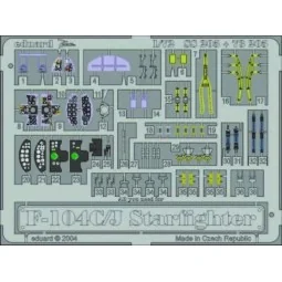 F-104C/J Starfighter für Hasegawa Bausatz - Eduard Accessories SS205