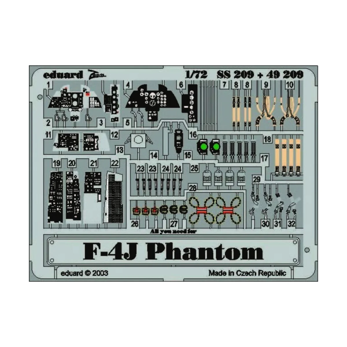 F-4J Phantom II - Eduard Accessories SS209
