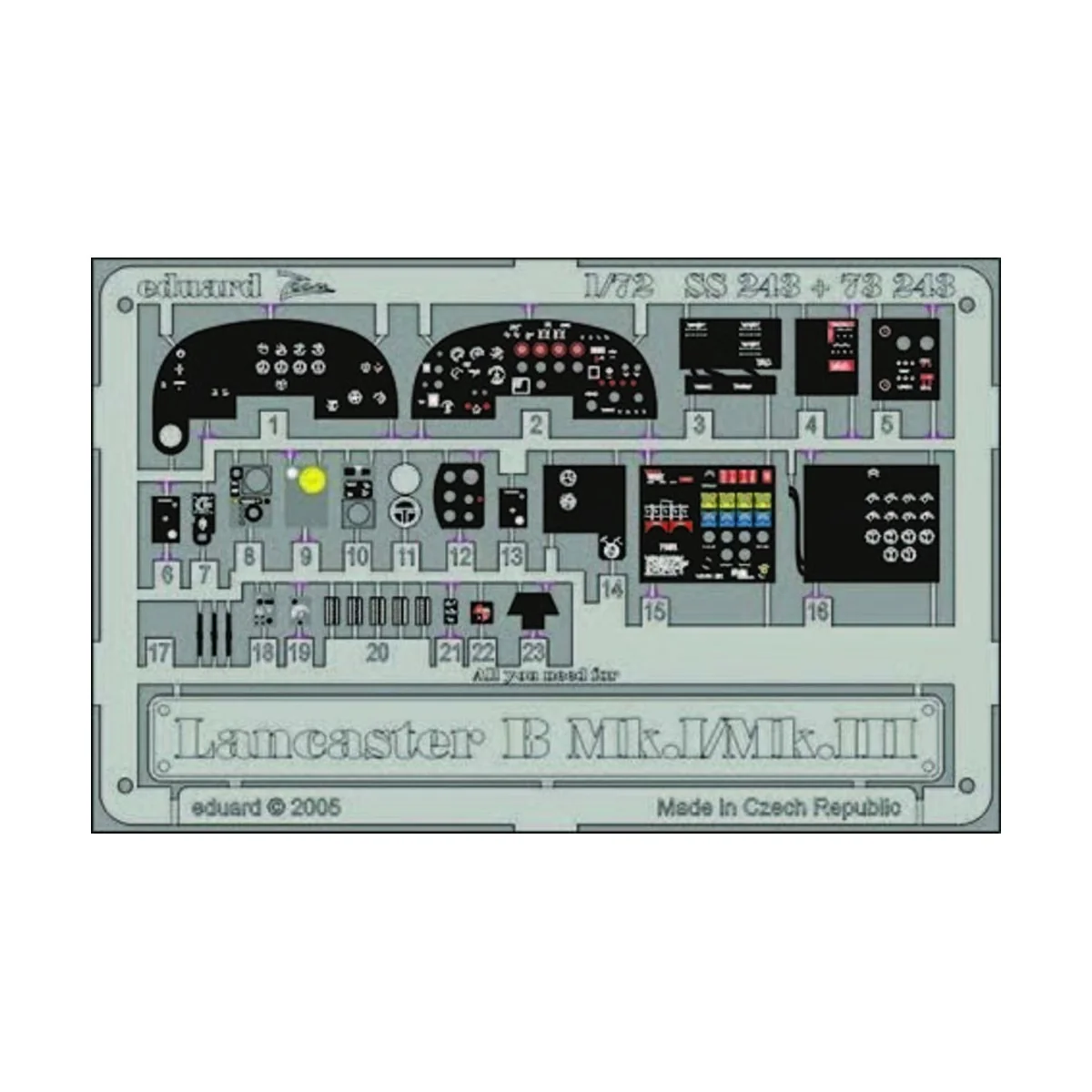 Lancaster B Mk.I/Mk.III SS243 - Eduard Accessories SS243