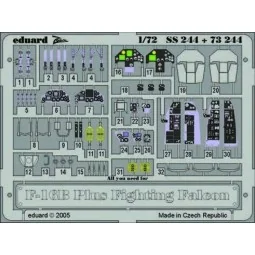 F-16B Plus Fighting Falcon SS244 - Eduard Accessories SS244