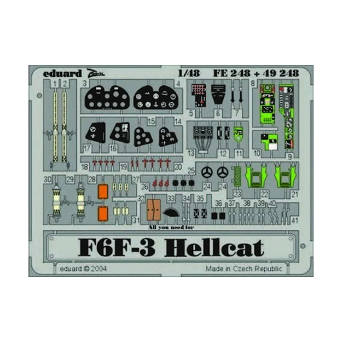 P-51D Mustang - Eduard Accessories SS248