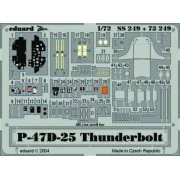P-47D-25 Thunderbolt - Eduard Accessories SS249
