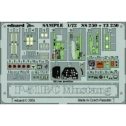 P-51B/C Mustang - Eduard Accessories SS250